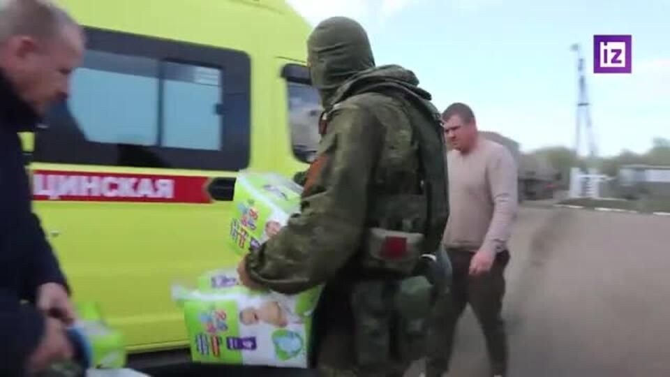 Российские военные вывезли из Изюма в Россию семью с больным ребенком