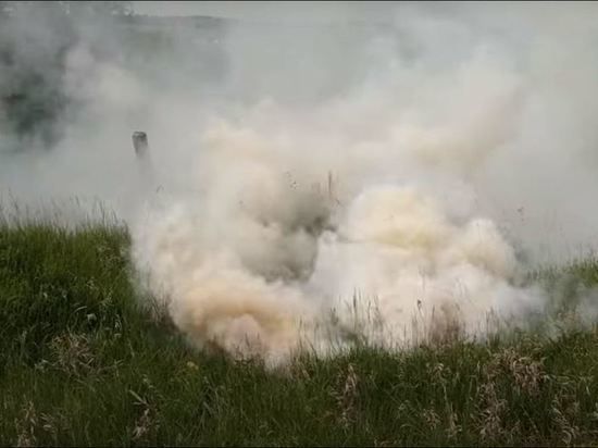 Минобороны: украинские националисты подорвали цистерну с удобрениями под Харьковом