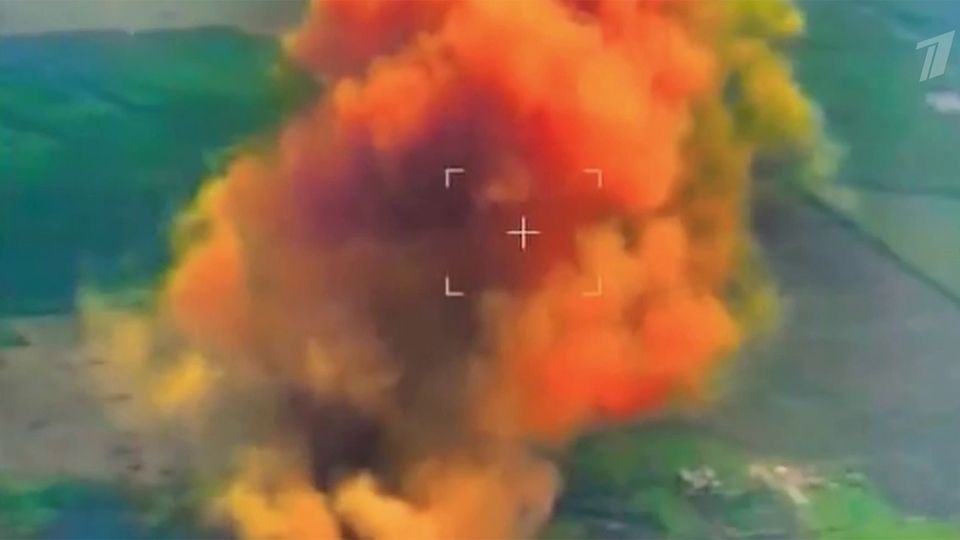 Харьковской области украинские силовики взорвали цистерну с удобрениями, чтобы обвинить Россию в применении химоружия