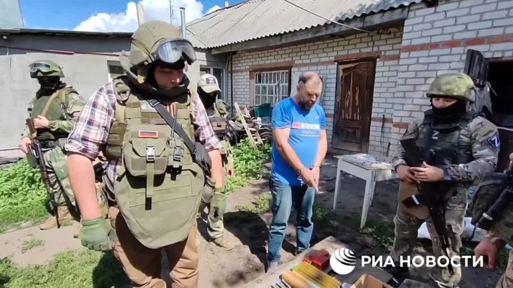 Бойцы ЛНР нашли схрон с боеприпасами у жителя Харьковской области