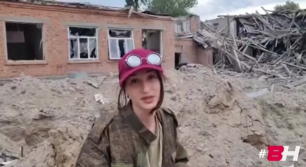 Последствия обстрела Изюма