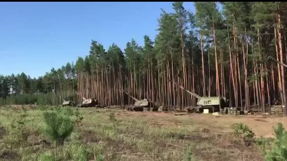 Артиллерийский хор c Изюмского направления от @Voenkor_reZervist