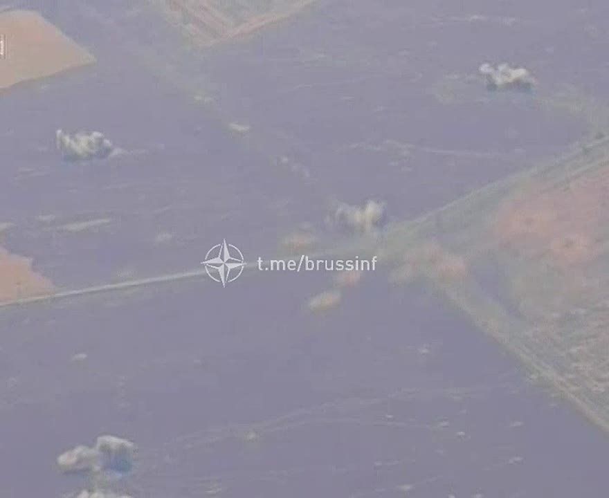 Эксклюзивные кадры подавления украинского танка (на перекрестке) артиллеристами 1-й гвардейской танковой армии ВС РФ