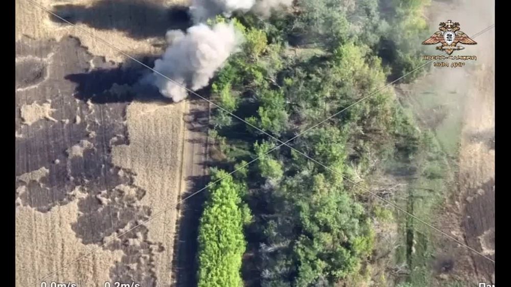 Республиканская артиллерия работает по опорнику ВСУ у Первомайского