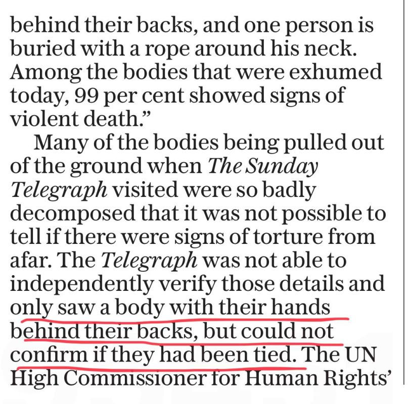 �������� ��������: �������� The Sunday Telegraph �������� �������� �� ������� �����, ������� �������� ������ �� ��������� ����������� ����� ���������