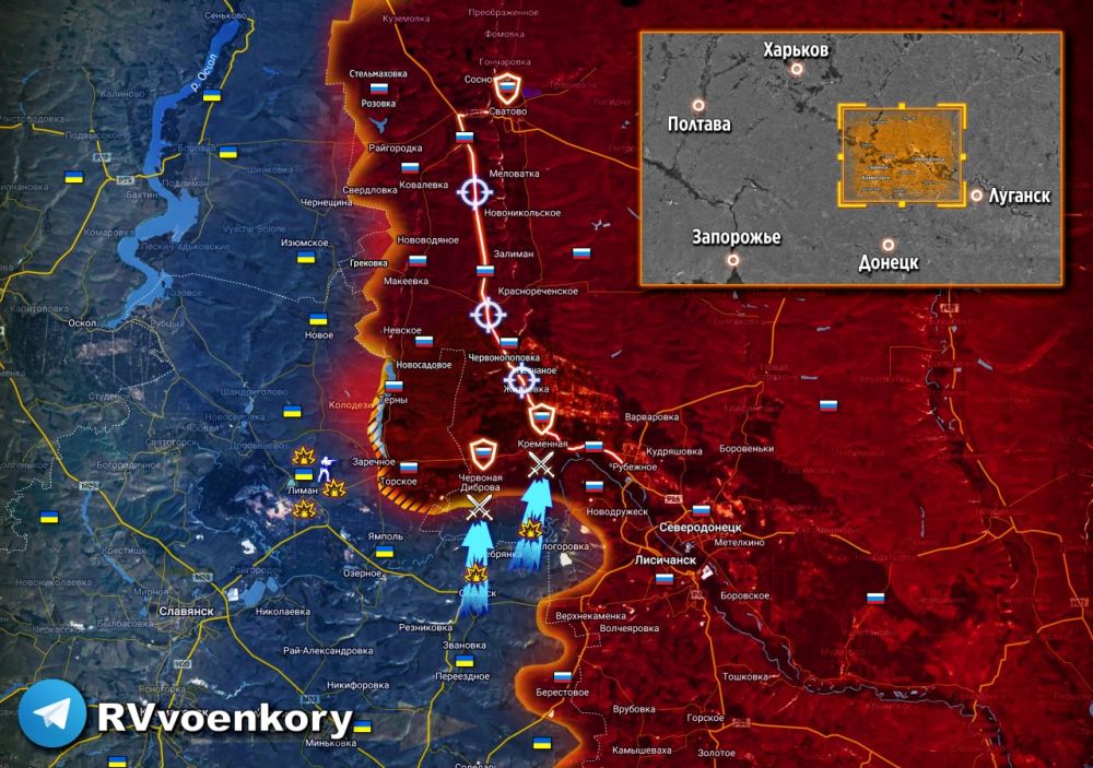Сватовско-Кременская оборонительная операция: враг атакует, пытаясь прорвать фронт "тважных" и ЗВО