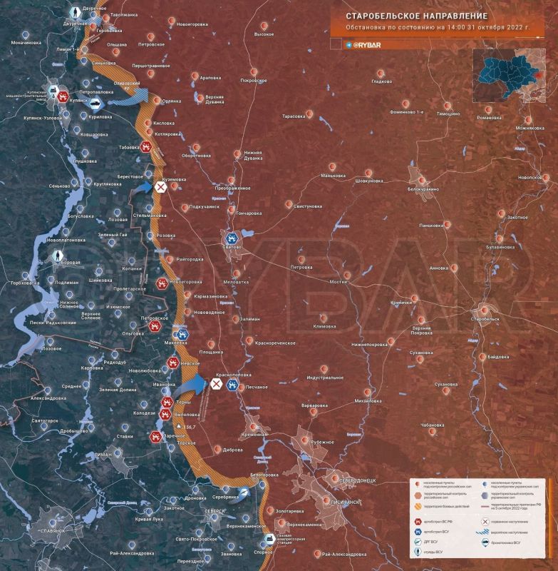 Борис Рожин: Обстановка на Старобельском направлении