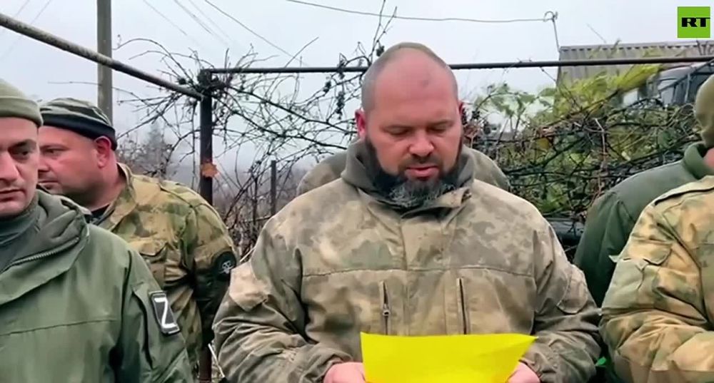 Письма детей переданные российским военным на Краснолиманском направлении