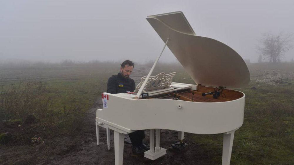 13 декабря в Изюме на Кременецкой горе выступил Дариус Мажентис