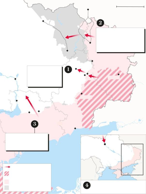 Британская газета "Телеграф" рассуждает, где Россия могла бы пойти в новое наступление