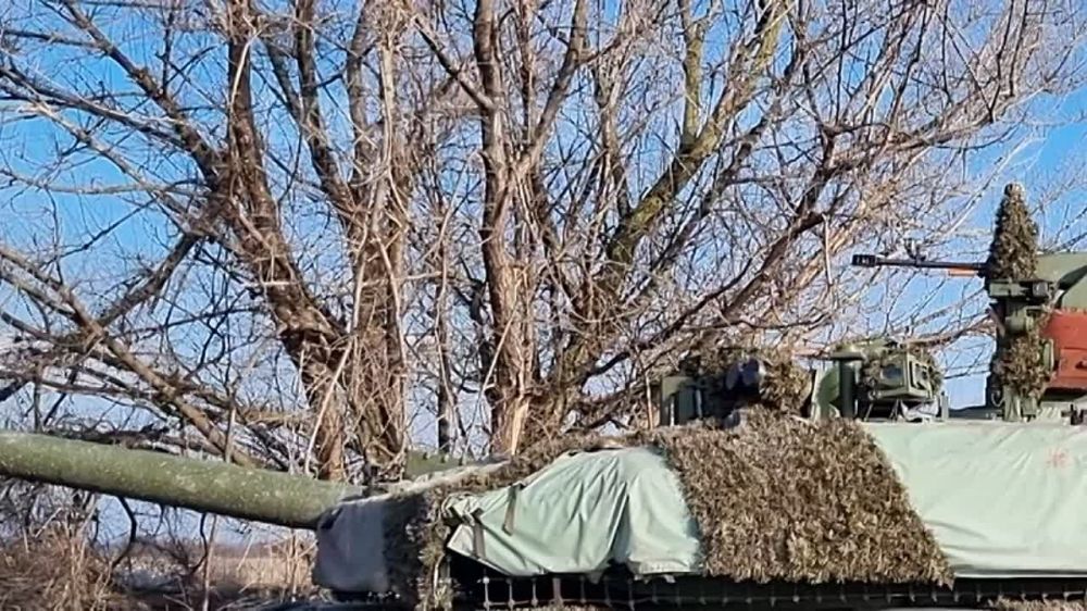 Российские новейшие танки Т-90М на направлении Сватово-Кременная