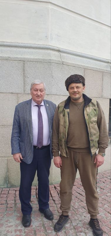 Наконец-то встретился с замечательным человеком, замкомандира бригады "Дон", Верховным атаманом Союза казаков-воинов России и Зарубежья Николаем Дьяконовым