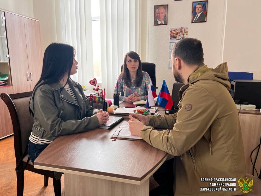 Руководитель рабочей группы ВГА Харьковской области по Луганской Народной Республике с рабочим визитом посетил г. Северодонецк