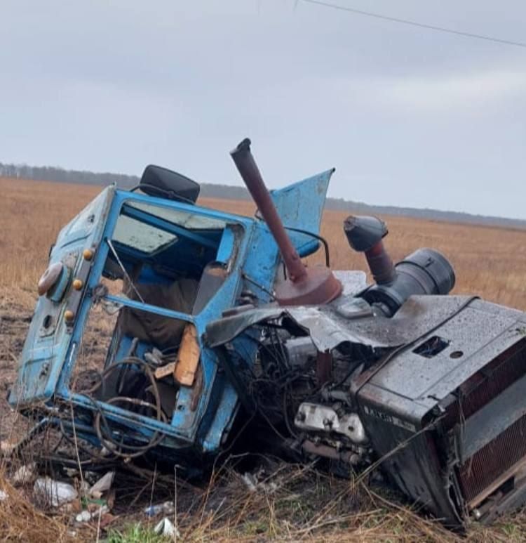 В Харьковской области тракторист подорвался на мине