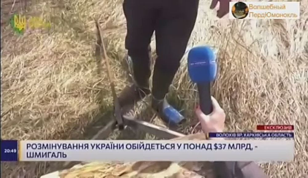 Житель Харьковской области придумал машину для разминирования и сварил себе из железного листа тапки деминёра