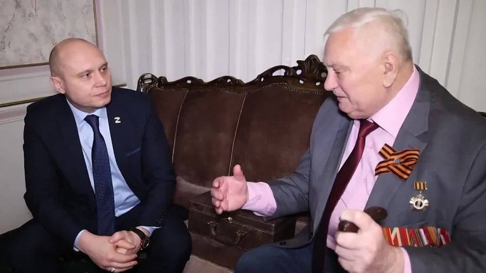 Виталий Ганчев: В ходе рабочей поездки в Краснодарский край навестил жителя города Волчанска - Николая Яковлевича Журавеля