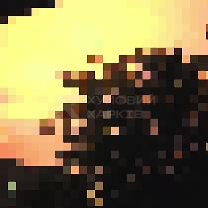 Харьков. "Герань" атаковала объект противника