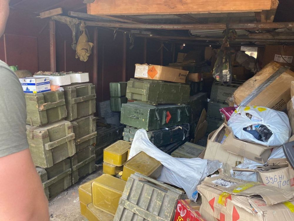В Харьковской области обнаружен склад боеприпасов, которые контрабандой уходили в страны Европы