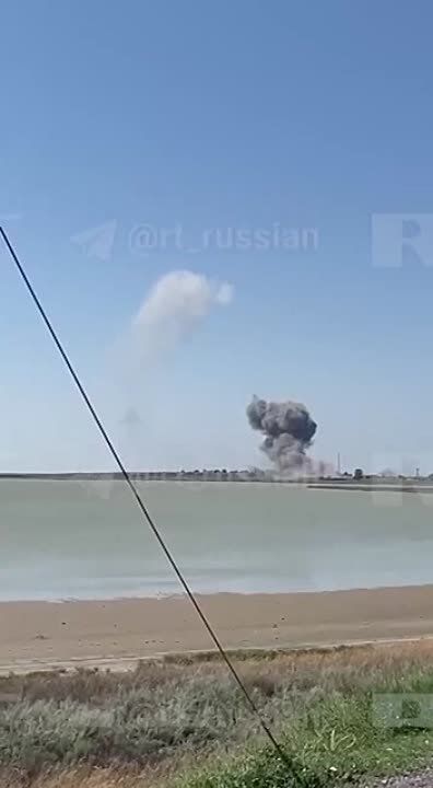 ВСУ нанесли удар по мосту через пролив Тонкий