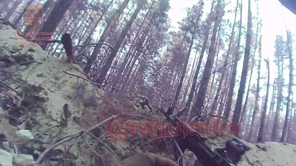 Реальный бой в районе Лимана Первого (Харьковская область)