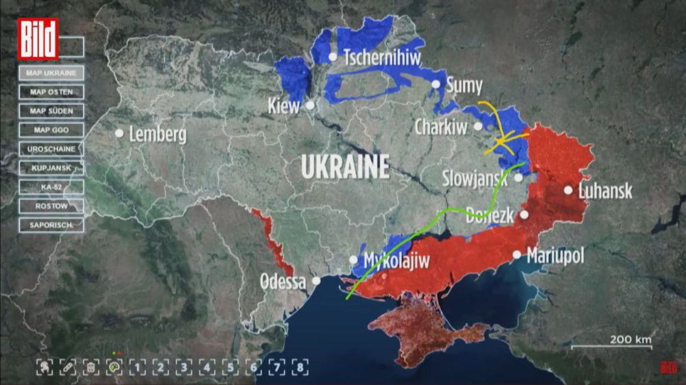 BILD: наступление под Купянском говорит о нежелании РФ замораживать конфликт в Украине