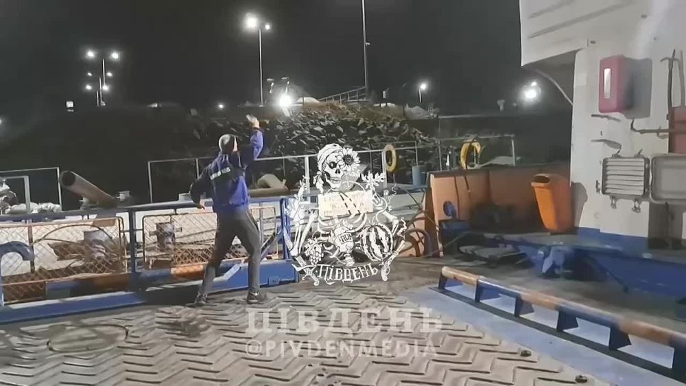 Кадры ночных ударов по Одесской области