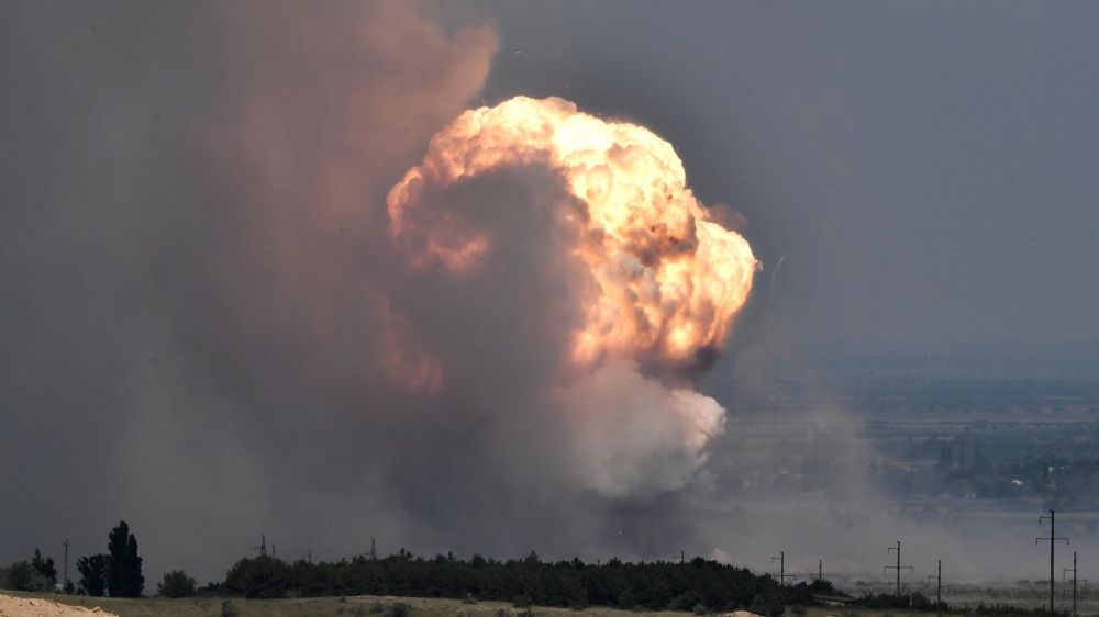 Украинские СМИ сообщили о взрывах в Харьковской области