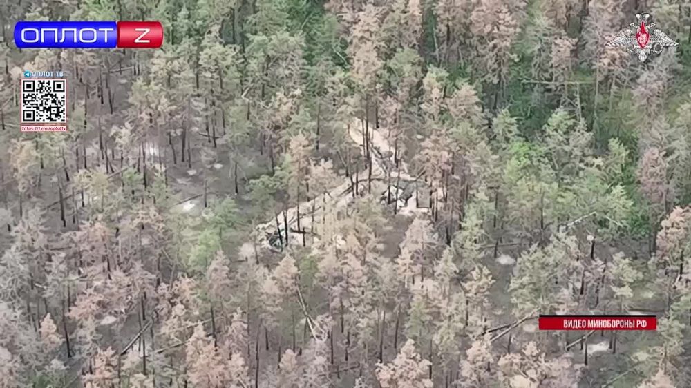 Российские бойцы уничтожают украинских националистов