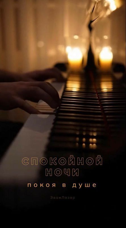 Доброй ночи, Дорогие подписчики!