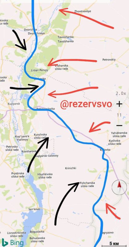 Обстановка на Купянском направлении на от Сводки и Аналитика СВО