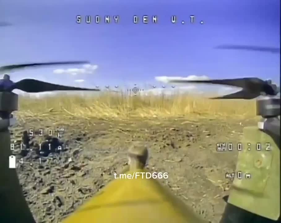 Природа за нас. Мышь-полёвка залезла на российский дрон-камикадзе и героически погибла при атаке позиций ВСУ