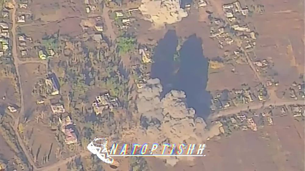 Купянское направление. Авиация Западной группировки войск уничтожает пункт временной дислокации противника с помощью "ФАБ-500" с "УМПК"