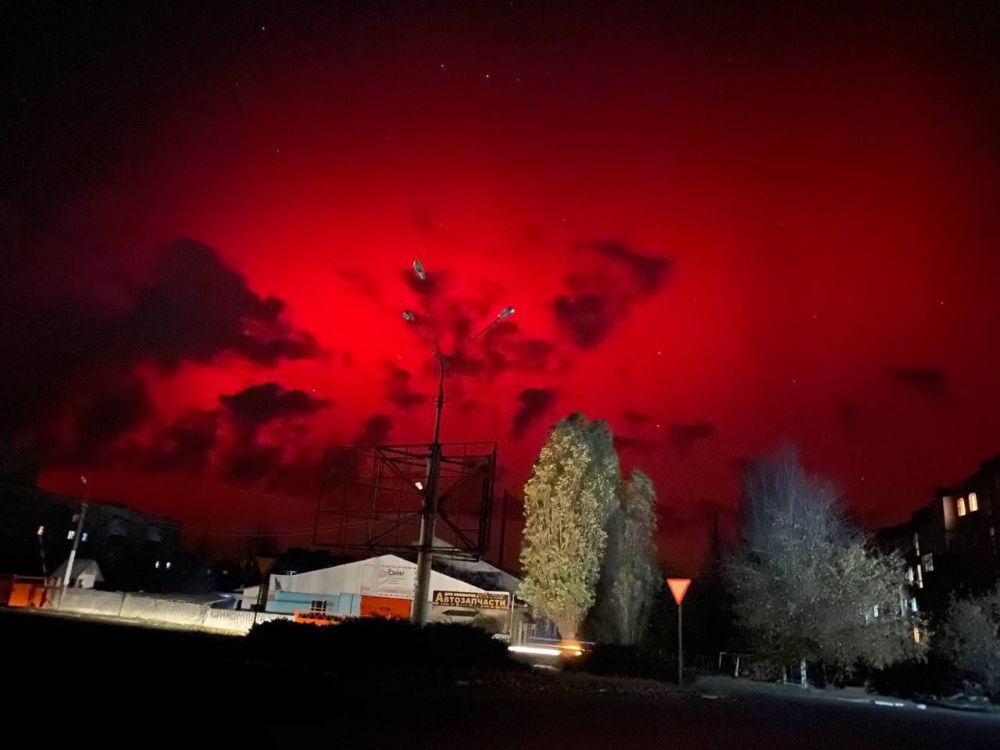 «Солнечный шторм» и «Аврора»: над Донбассом, Белгородской, Ростовской, Запорожской, Херсонской, Харьковской, Николаевской и Одесской областями