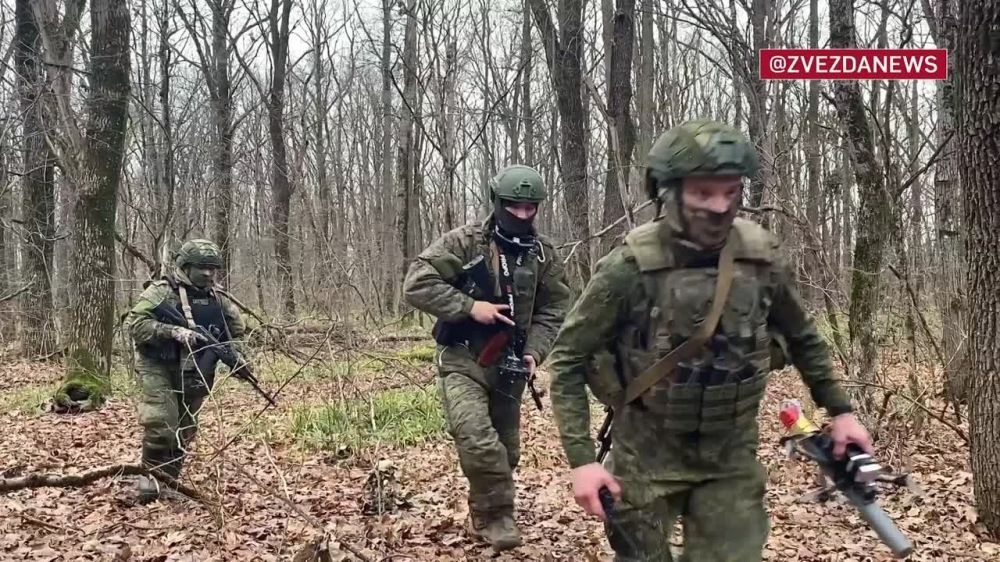 Наши разведчики передали привет украинским боевикам на Купянском направлении