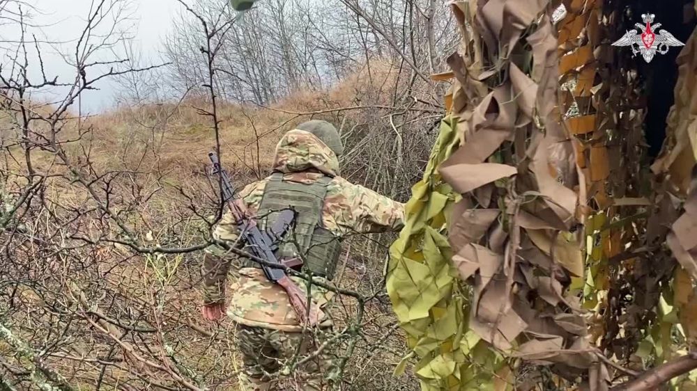 Минобороны РФ: Расчеты 152-мм буксируемых пушек «Гиацинт-Б» поразили скрытые позиции ВСУ на Купянском направлении