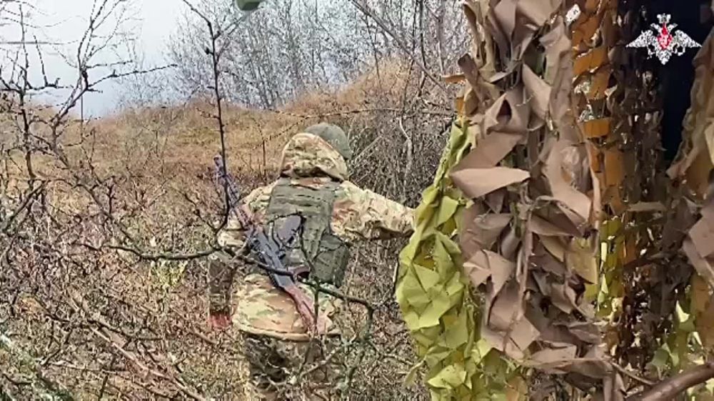 Минобороны РФ показало кадры уничтожения скрытых позиций ВСУ на Купянском направлении
