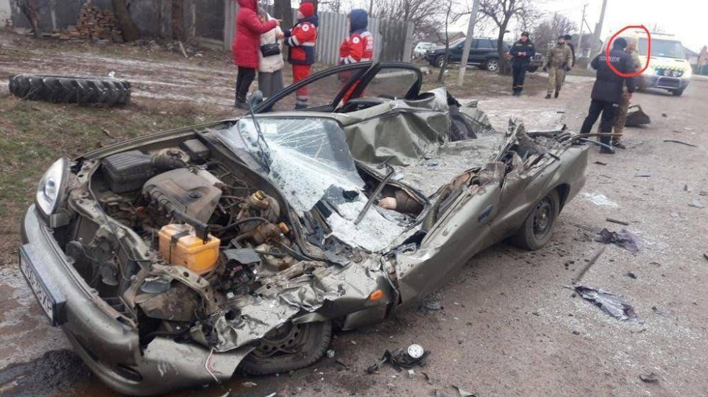 Записки ветерана: Вчера, в Боровой Купянского района пьяные ВСУшники на танке наехали на автомобиль с местными жителями