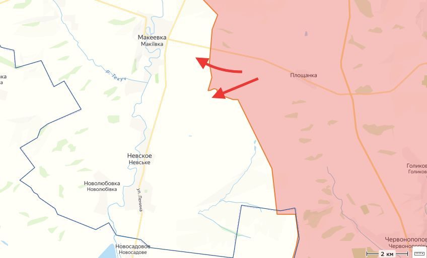 ВС РФ продвинулась на 2 км на лиманском направлении