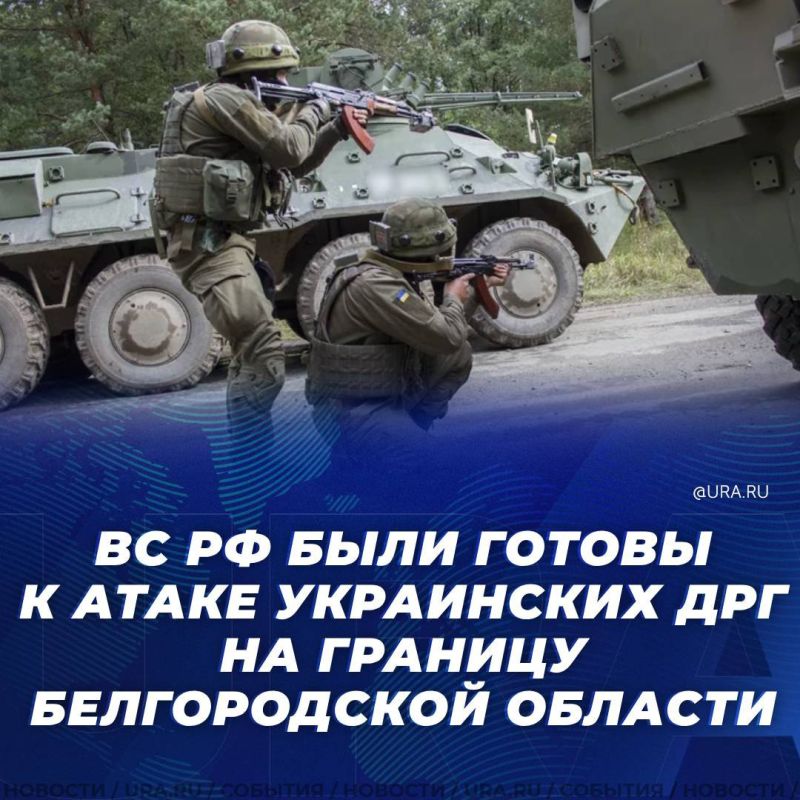 Какова тактика украинских ДРГ, атакующих Белгородскую область? Как рассказал URA.RU военный обозреватель, полковник запаса...