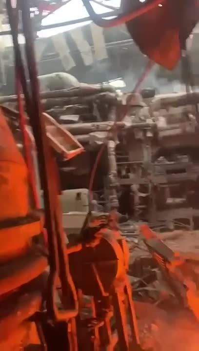 Так сейчас выглядит машинный зал Днепровской ГЭС