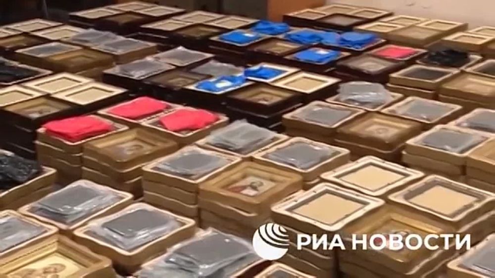 Спрятанную в иконах взрывчатку пытались провезти через Псковскую область из Украины