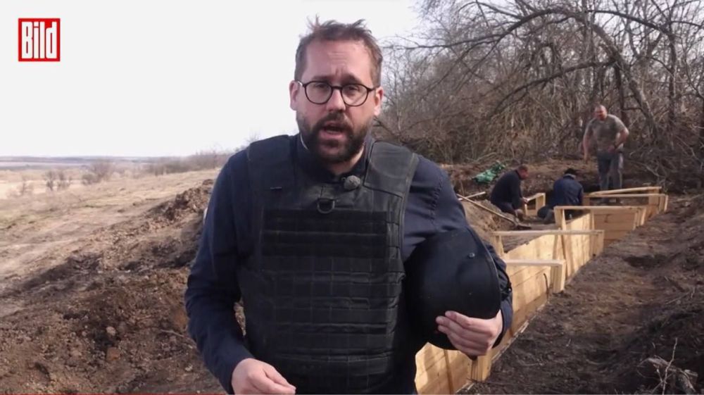 Владислав Шурыгин: Bild показали строительство новых укреплений ВСУ в районе Харькова в 10 км от границы с Россией