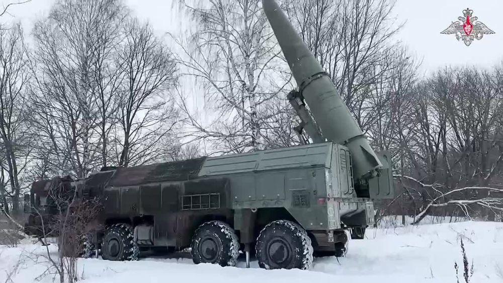 Расчет ОТРК «Искандер» нанес удар по военной инфраструктуре ВСУ