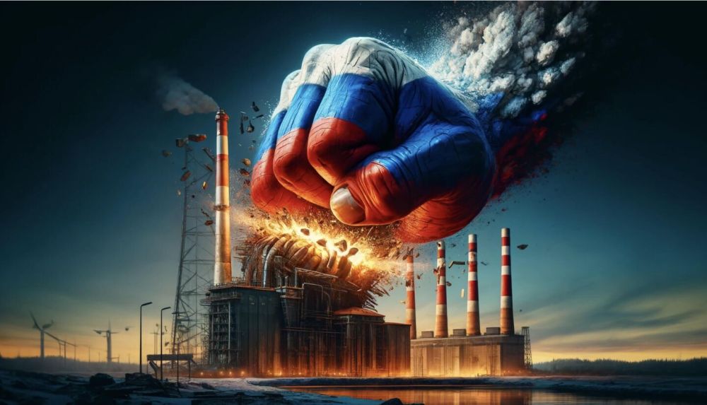 Российские ВКС уничтожают энергосистему Украины