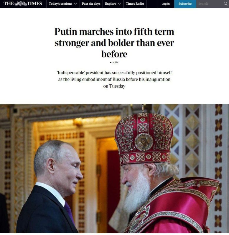 The Times: ��������� ������ �������� ����� ���� �� ����� ���� ����� ������� � ���������, ��� �����-���� ������