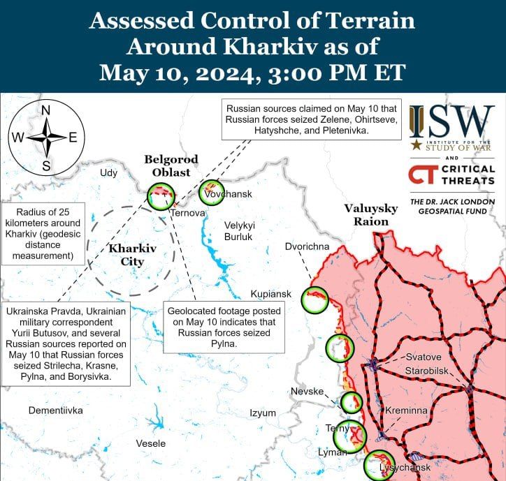 ���������� ������ ������ �������������� �������� ����� ���������-���������� ������� �� ������ ����������� ������� � �������� ���������� �������� ������� - ISW ������� ��������� � ������� ��������