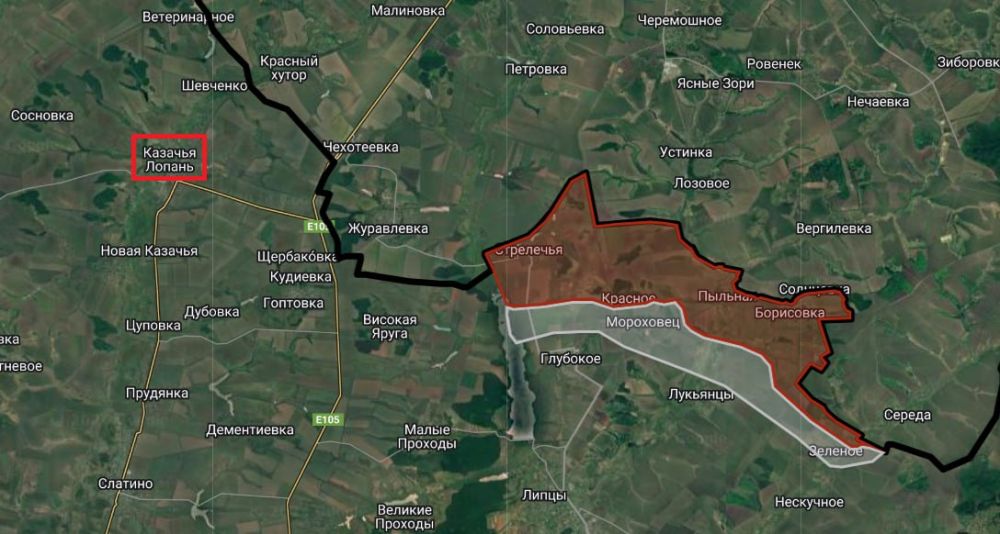 Запуск ракеты по Белгороду был предварительно осуществлен ВСУ из района Казачей Лопани в Харьковской области — ТАСС со ссылкой на силовые структуры