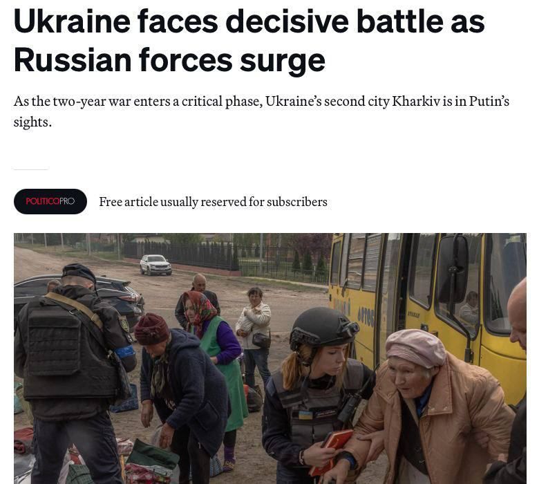 ���� ������� �����, ������� ������� �������� ��������� ������ � Politico