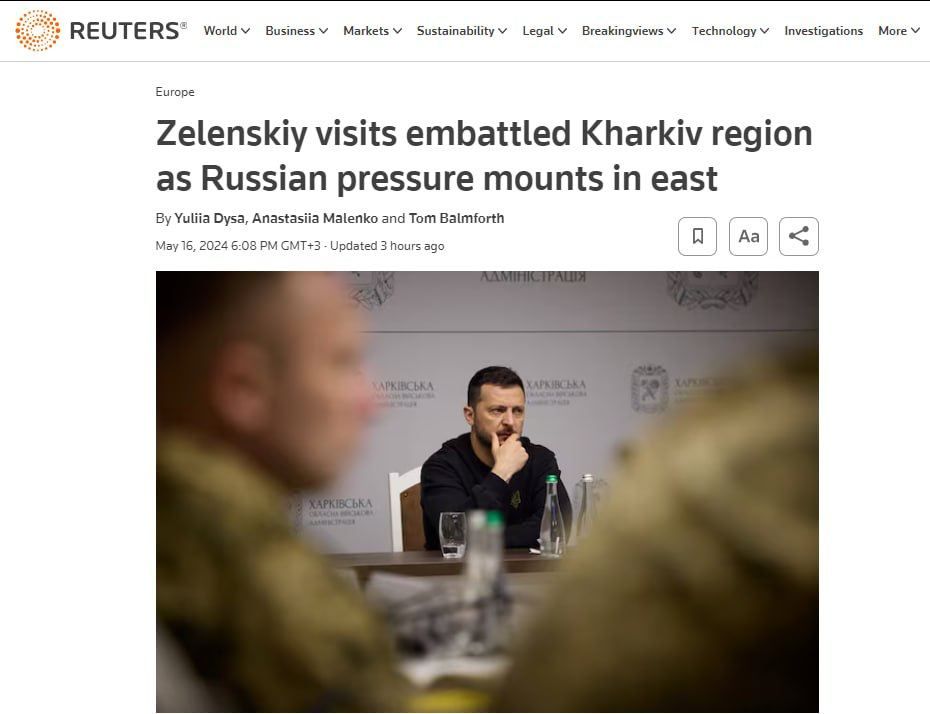 ������� ��������� � �������� ����������� ������ � ��������� ������, � Reuters