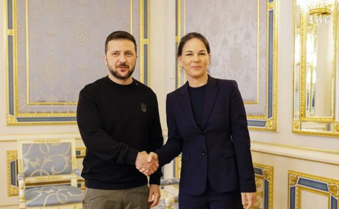 Бербок и Зеленский обсудили поставки систем Patriot